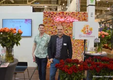 Beste Blumen is a cooperation between 15 flower-retail companies situated spread out Germany. At the fair they were represented by Robin Weisheit and Christian Willeke.